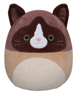 Squishmallows Woodward the Snowshoe Cat (30cm)